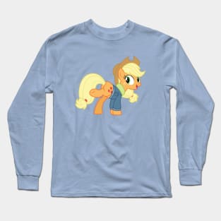 Snowballer Applejack 2 alt Long Sleeve T-Shirt